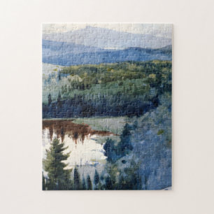Puzzle Winslow Homer - Indian Village Adirondacks