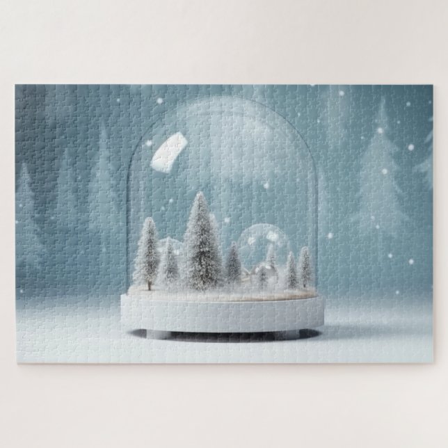Puzzle Winter Snowglobe (Horizontal)