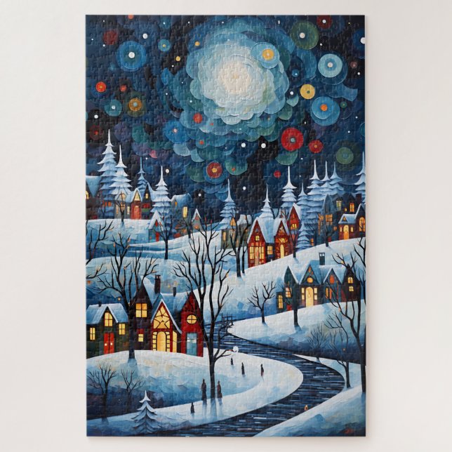 Puzzle Winter Wonderland (Vertical)