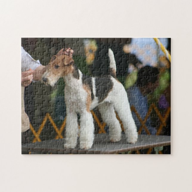 Puzzle Wire Fox Terrier (Horizontal)