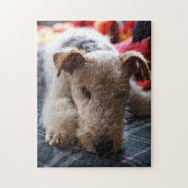 Puzzle Wire Fox Terrier (Vertical)