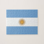 Puzzle with Flag of Argentine<br><div class="desc">Le puzzle apocalyptique du Flag de l'Argentine. This product its customizable.</div>