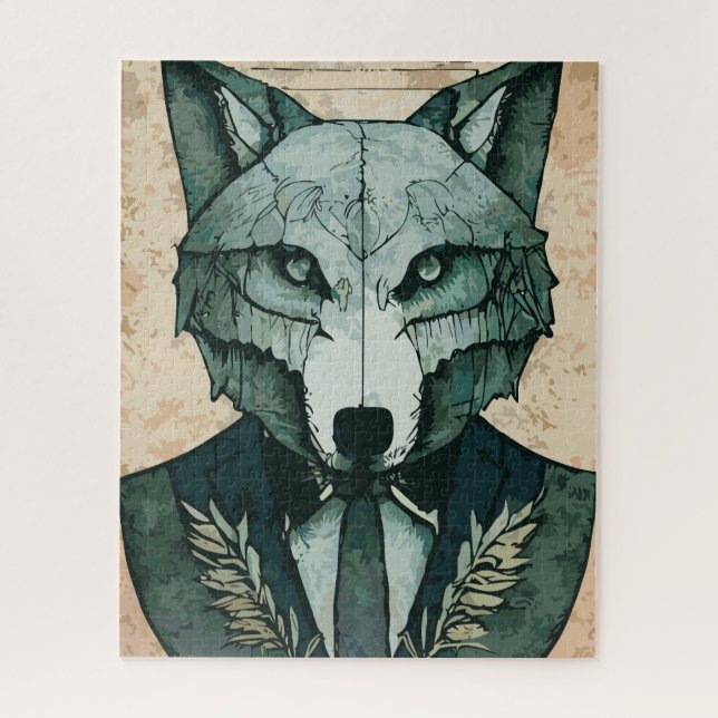Puzzle Wolf Aristocrat (Vertical)