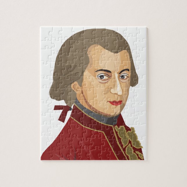 Puzzle Wolfgang Amadeus Mozart (Vertical)