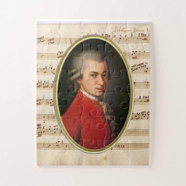 Puzzle Wolfgang Amadeus Mozart (Vertical)