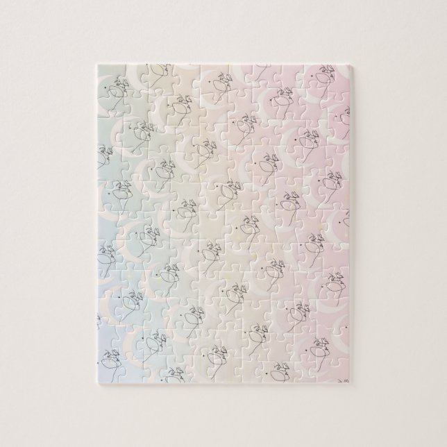 Puzzle Woman (Vertical)