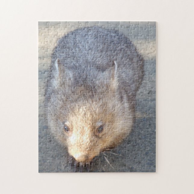 Puzzle Wombat (Vertical)