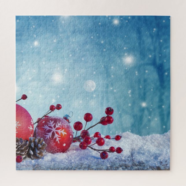 Puzzle Wonderland en hiver (Vertical)