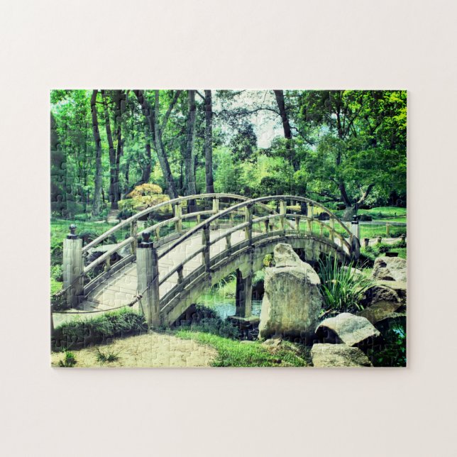 Puzzle Wooden Bridge - Beautiful (Horizontal)