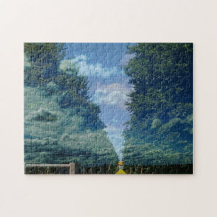 Puzzle Woods Sky Art Nature Creative