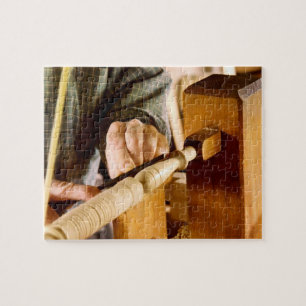 Puzzle Woodworker - Façonner une broche