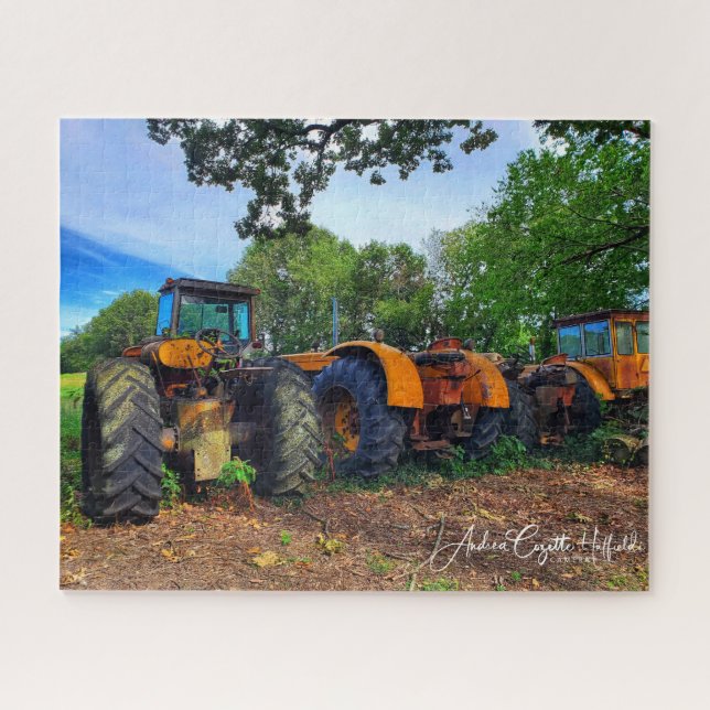 Puzzle Working Tractors (Horizontal)