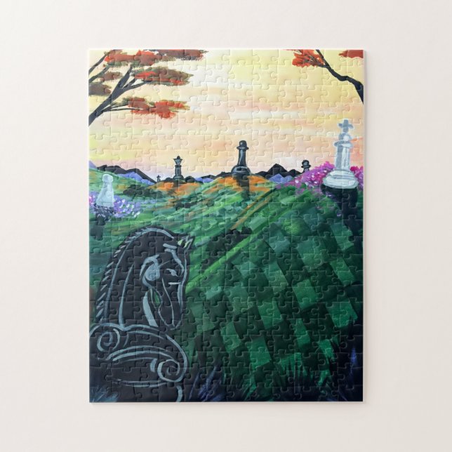 Puzzle World Of Chess (Vertical)