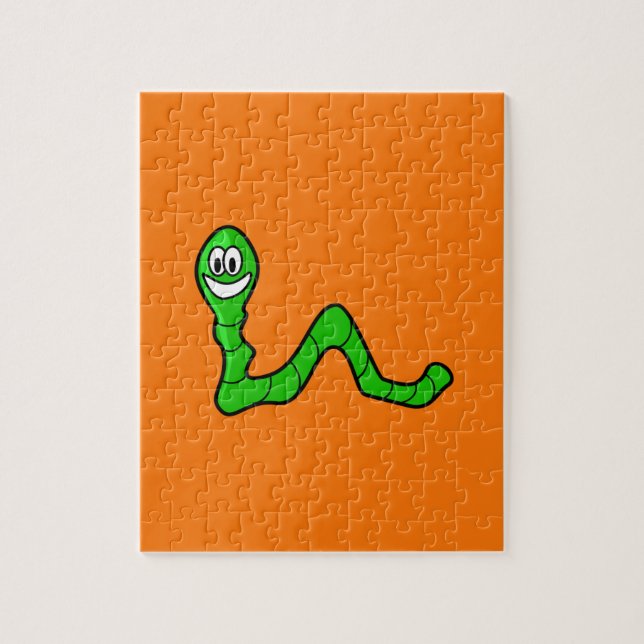 Puzzle Worm Jigsaw (Vertical)