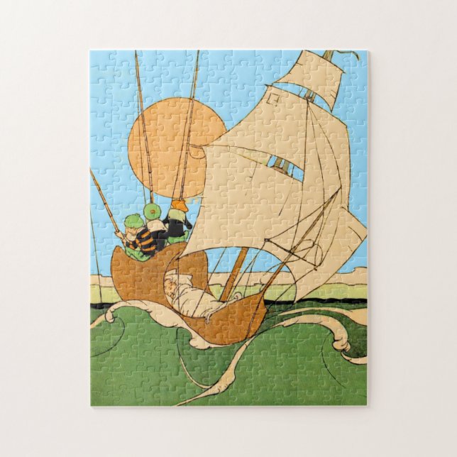 Puzzle Wynken, Blynken et Nod (Vertical)