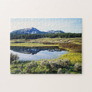 Puzzle Wyoming, Montagnes Rocheuses, Un pic montagneux