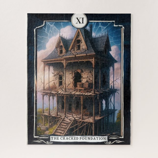 Puzzle XI The Cracked Foundation - Construit sur Secrets  (Vertical)