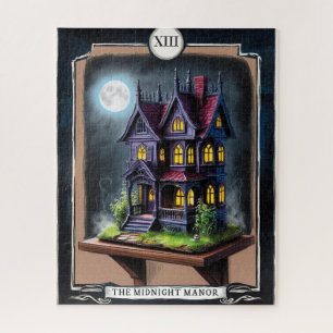 Puzzle XIII Le Manoir de minuit - Jamais coule Tarot