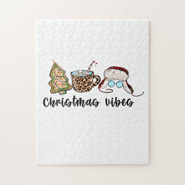 Puzzle Xmas Gift Christmas Vibes (Vertical)