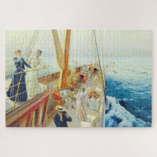 Puzzle Yachting in the Mediterranean (par J.L. Stewart)
