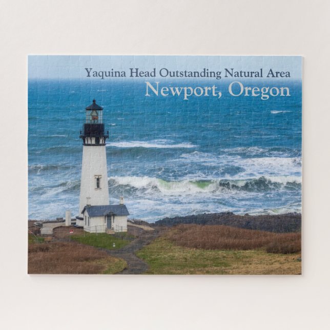 Puzzle Yaquina Head Superbe zone naturelle Phare (Horizontal)