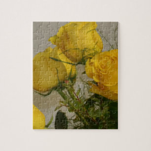 Puzzle Yellow Roses