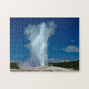 Puzzle Yellowstone Old Faithcape Photo