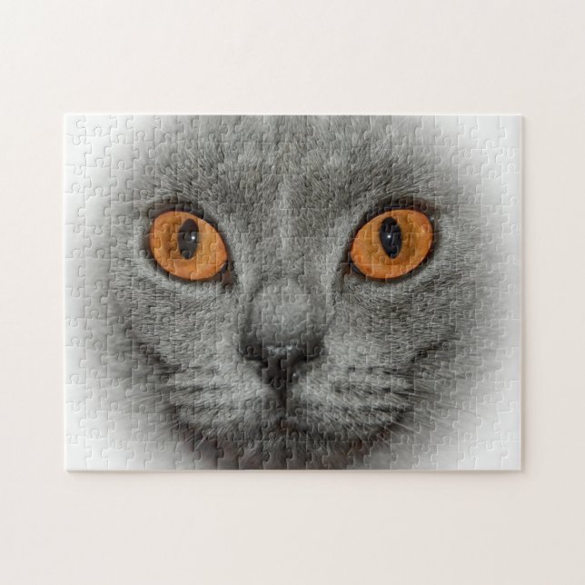 Puzzle Yeux de chat (Horizontal)