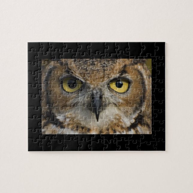 Puzzle Yeux de hibou (Horizontal)