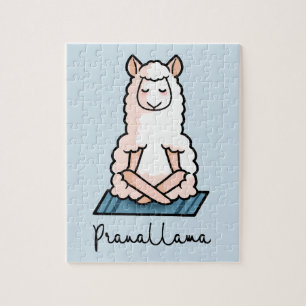 Puzzle Yoga Llama - Pranallama