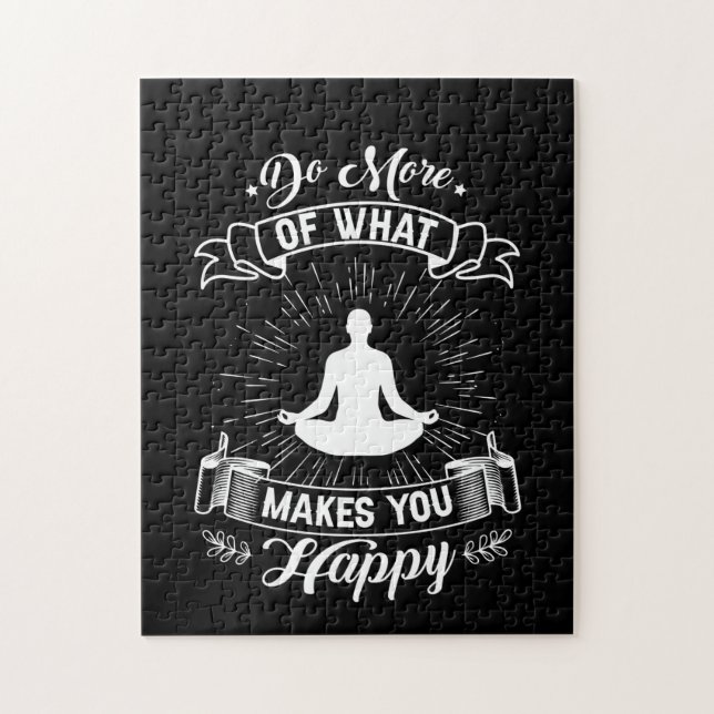 Puzzle Yoga Lover | Faites Plus De Ce Qui Vous Rend Heure (Vertical)