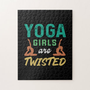 Puzzle Yoga Lover Yoga Girls Are Twisted