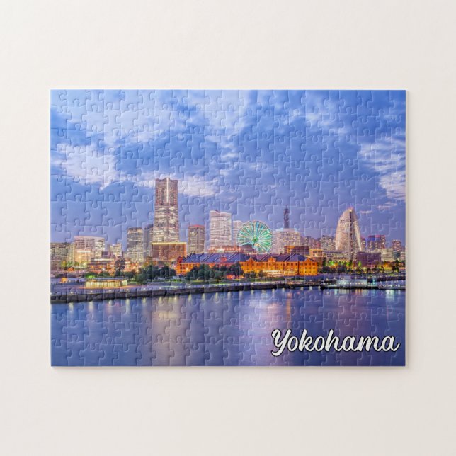Puzzle Yokohama Skyline, Japon (Horizontal)