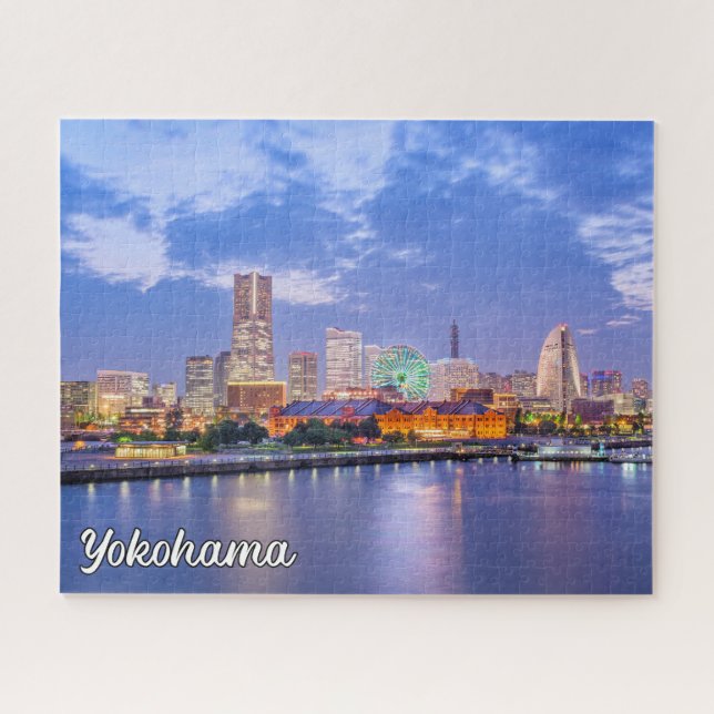 Puzzle Yokohama Skyline, Japon (Horizontal)