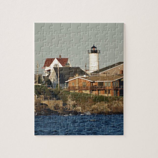 Puzzle York Maine et Nubble Lighthouse (Vertical)