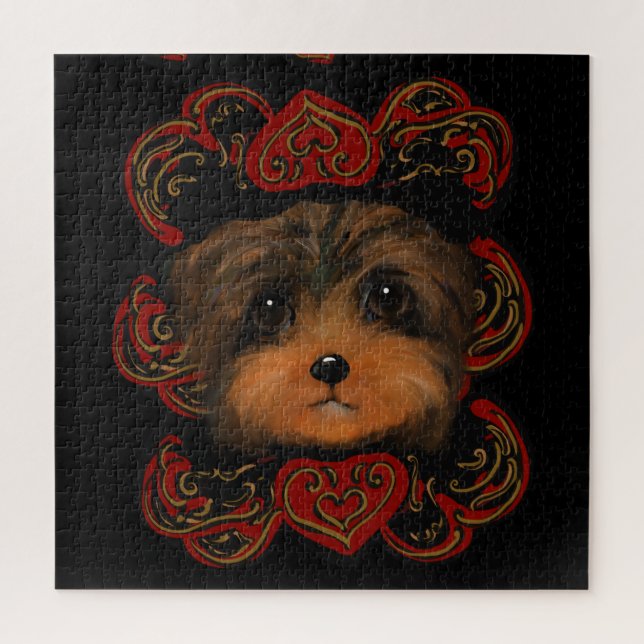 PUZZLE YORKIE POO (Vertical)
