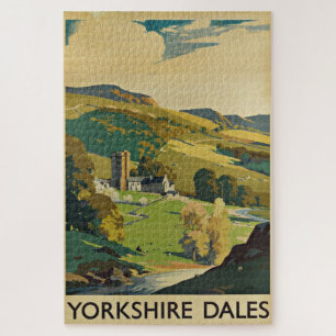 Puzzle Yorkshire England - Vintage voyage