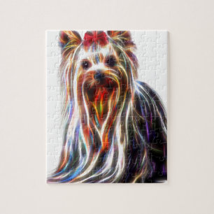Puzzle Yorkshire mignon Yorkie Terrier
