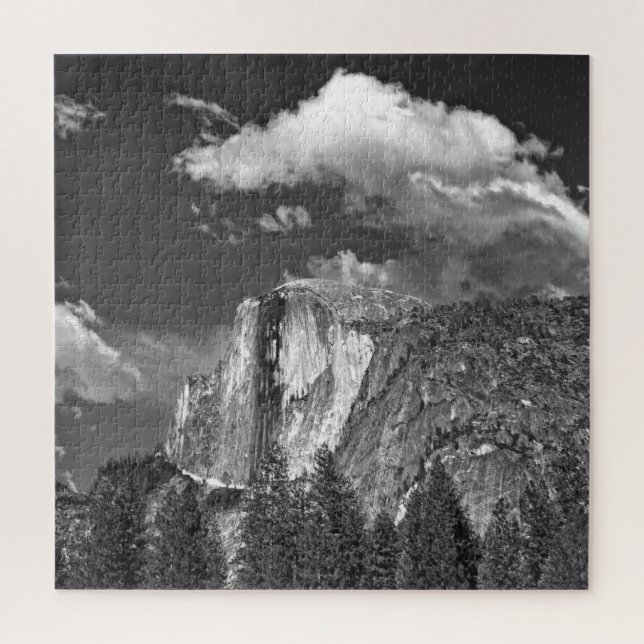 Puzzle Yosemite - Demi-Dôme - B-n-W - 20x20 - 676 pcs (Vertical)