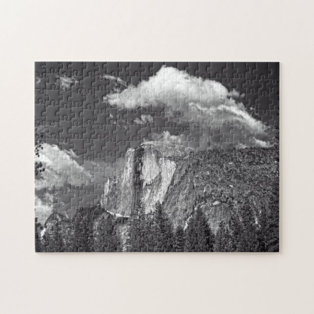 Puzzle Yosemite - Demi-Dôme - B-n-W - 252 pcs (Horizontal)