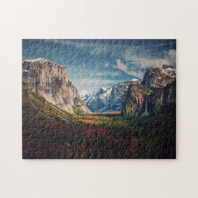 Puzzle Yosemite Tunnel View Voyage Photo Californie (Horizontal)
