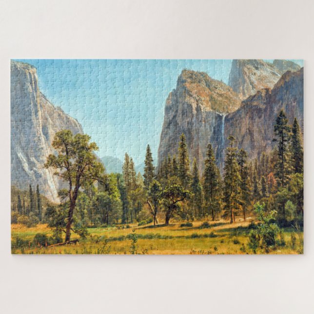 Puzzle Yosemite Valley, Californie, Albert Bierstadt (Horizontal)