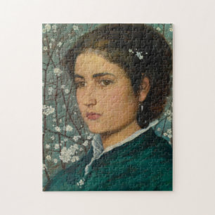 Puzzle Young Beauty (Elegant Woman) (Female Portrait)
