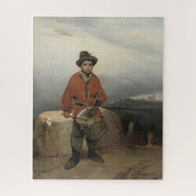Puzzle Young Drummer Boy (par Gerolamo Induno) (Vertical)