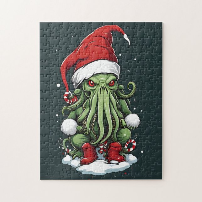Puzzle Yuletide de Cthulhu : Noël terrifiant (Vertical)
