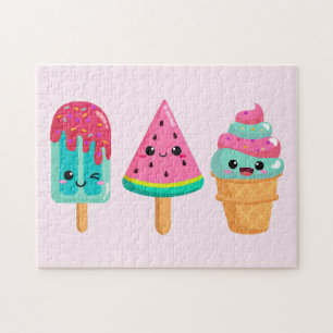 Puzzle Yummy Ice Cream Trio Vibe été