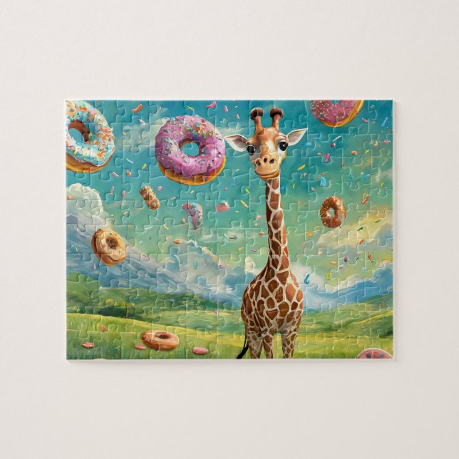 Puzzle Yummy - J'aime les beignets (Horizontal)