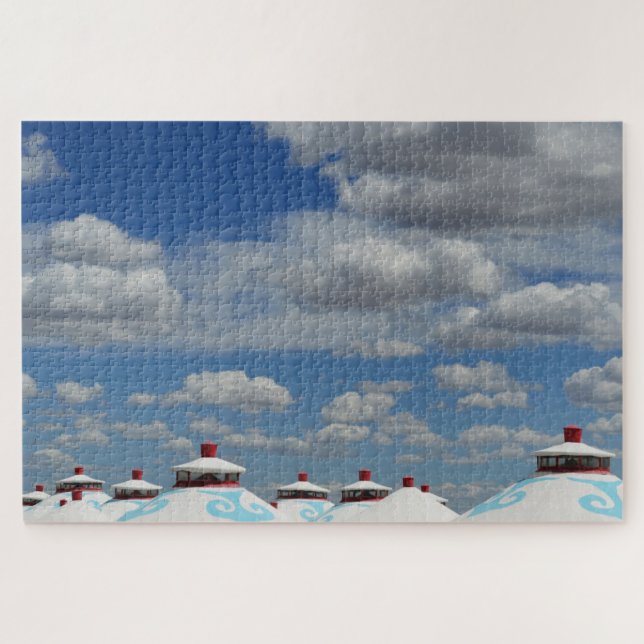Puzzle Yurts (Horizontal)