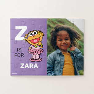 Puzzle Z personnalisé est pour Zoe Photo