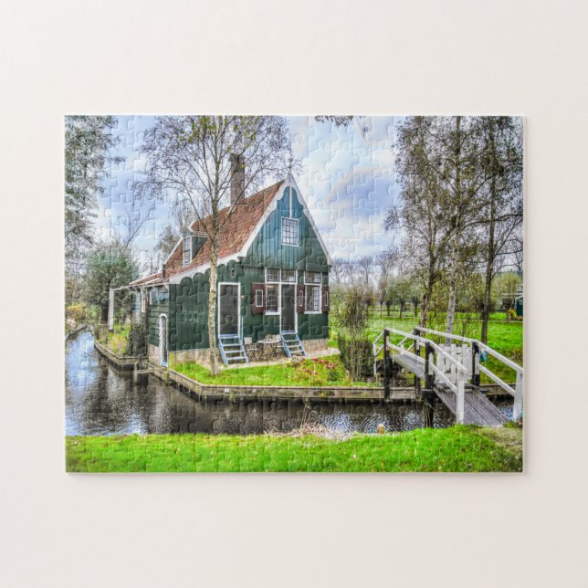 Puzzle Zaandam Hollande. (Horizontal)